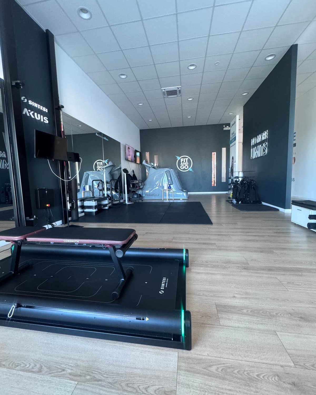 Sala Fit and Go con Sintesi e Vacufit